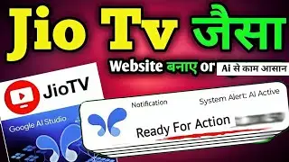 Build a Streaming Website Like JIO TV with Google AI Studio
