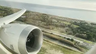 Air Europa 787-8 Takeoff from Barcelona-El Prat Airport