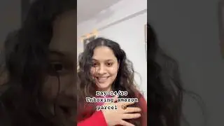 Unboxing amazon parcel📦 #shorts #minivlog #amazonfinds #anjalisingh5221