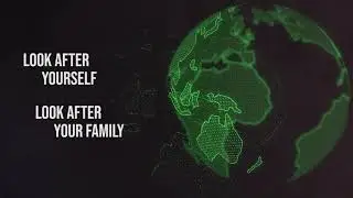 Covid-19 - Digital Planet Animation (After Effects) and Beat