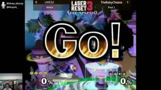 Laser Reset 3 - Melee Singles - LAVEZzI vs.TheBabyCheese - Pools