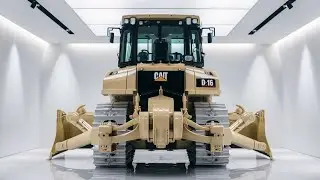 2026 Caterpillar D12 in Glossy Cream &ndash; Bulldozer Power Like Never Before!