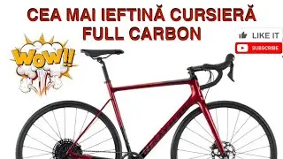 🚴🏻&zwj;♂️ CEA MAI IEFTINA CURSIERA CU CADRU ŞI FURCĂ DIN CARBON 💥 RAYMON RACERAY 8.0