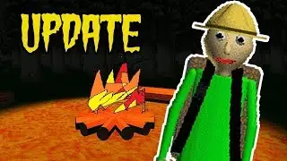 (UPDATE) So GRUSELIG ist Campen mit Baldi! | Baldis Basics Field Trip (Deutsch/German)