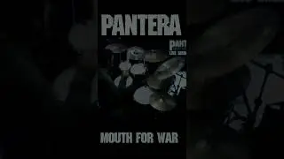 Pantera - Mouth For War - live drum cover snippet 3