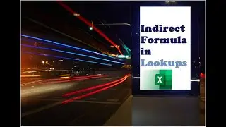 005. INDIRECT Function easily Explained - Reference the Sheet where to do a VLOOKUP