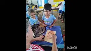 Oficina de desenho na escolinha rural em  Uauá Bahia . Setembro 2025