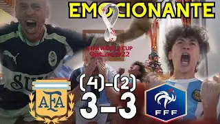 Argentina 3 (4) - 3 (2) Francia/Reaccion Padre e Hijo Hinchas de Argentina/Qatar 2022