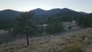 Windy Sunset At Rocky Mountain National Park 