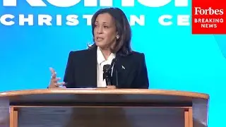 'Faith Is A Verb': Kamala Harris Discusses Her Religious Beliefs At North Carolina Church