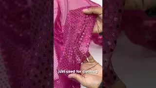 ✨ What to know about sequin #fabric