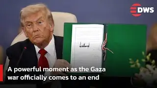 History Turns A Page: Trump Leads Peace Summit To End Gaza War | DWS News | AC1F