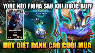 [LMHT Tốc Chiến] Yone Đối Đầu Fiora Được Buff Hủy Diệt Rank Cuối Mùa