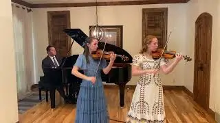 Vivian Stewart and Octavia Gordon - Concerto for 2 Violins in D Minor, 3rd mov | 2024 Baroque Music
