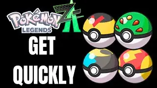 Как быстро получить редкие покеболы в DLC Mega Dimension для Pokemon Legends Z-A