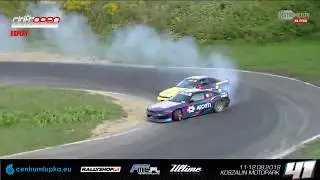 Drift Open 41 Koszalin Motopark - Marcin Carzasty vs Artur Pawlonka - [FINAL B][12/08/2018]