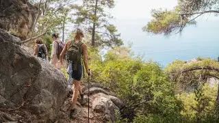 Yoga and hiking on one of the best hiking trails in Europe - Lycian Way, Turkey