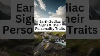 ✨️Earth Zodiac Signs & Their Personality Traits✨️ #zodiacs #shorts #subscribe #zodiacsigns