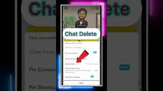 Snapchat Par Chat History Kaise Delete Kare 😱 l How To Delete Chat On Snapchat #snapchat  #shorts