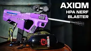 Axiom: Bullpup Semi-Auto HPA Nerf Blaster!