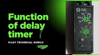Off delay timer working // on delay timer working