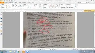 BS // Basic Concepts of Sampling // With and without replacement // Sampling and non-sampling error/
