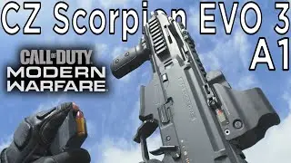 CZ Scorpion EVO 3 A1 (CX-9) Gameplay - Call of Duty Modern Warfare (PS5)