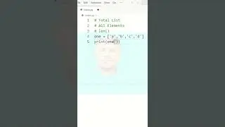 Python Tutorial For Beginners / Python learn / List Total Elements All List Len Element tags