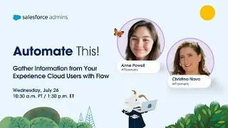 Gather Information from Your Experience Cloud Users with Flow | Automate This!
