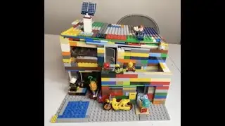 Lego Tutorial- How to Build Lego house 🏘