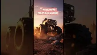 the monster machines 😉🚜🏗️
