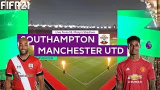Southampton vs Manchester United - Premier League - Full Gameplay | FIFA 21