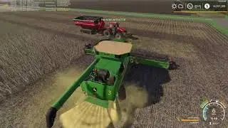 Farming Simulator 19 - Nebraska Lands USA with papasmurf and I