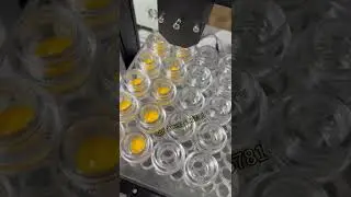 THC ROSIN RESIN Dab concentrate glass jar filling machine