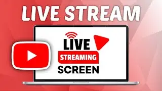 How to Live Stream SCREEN on YouTube