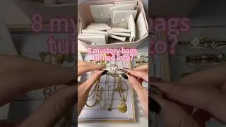 Unboxing let&rsquo;s open 8 mystery bags. #asmr #mysterybox #blindbag #unboxing #unboxwithme #mysterybag
