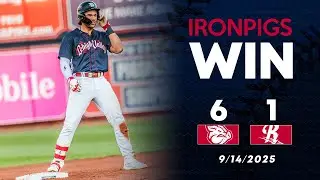 IronPigs @ RailRiders Game Highlights (9/14/2025)