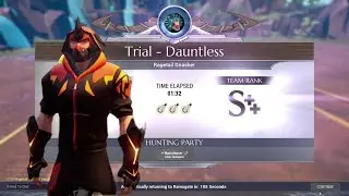 (1:32) AXE TEMPEST SOLO DAUNTLESS TRIALS RAGETAIL GNASHER