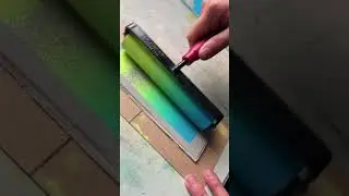 Rosy Linocut Printmaking Process 🌹💛 #satisfying #linocut #artist #carving #printmaking #art