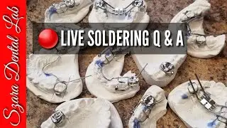 🔴LIVE Soldering Ortho Appliances Q & A