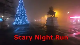 Scary, Foggy Night Run | 