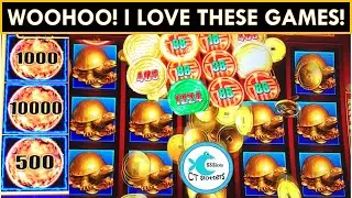 I LOVE THIS GAME! Rising Fortunes Slot Machine! w/Winning streak on Lightning Link! Yay!