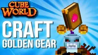 Let's Play Cube World 2019 [Co-Op] - LEGENDARY BOOK OF CRAFTING & ARTIFACT CLUES | Episode #7