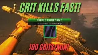 *NEW* BEST Way To Get CRITICAL Kills FAST! (BO6 Zombie Camo Guide)