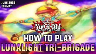 Yu-Gi-Oh! How to Play Tri-Brigade Lunalight | Test Hands/Combo Tutorial June 2022