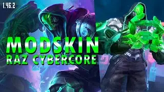 ROV: Mod Skin Raz Cybercore 1.46.2