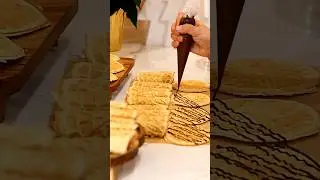 Pizzelle Waffel Cookie Rolls #shorts #short #cookies #baking #waffels #viral #shorts