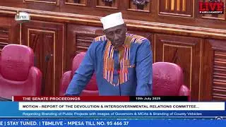 SCNEWS: Kenya Senate Plenary, Thursday 10th July, 2025