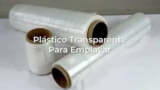 Pl&aacute;stico transparente para emplayar