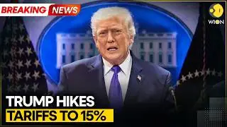Trump vs Supreme Court: US President Says 15% Tariffs 'Effective Immediately' | WION BREAKING